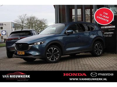 Blauw (metallic) Gebruikt 2024 Mazda CX-5 Exclusive-Line SUV | € 39.900 (Eerlijke prijs)