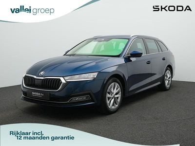 Occasion Skoda Octavia Business Line 110 PK (80 kW) 2024 Blauw (metallic) Stationwagen
