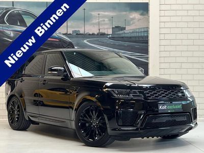 tweedehands Land Rover Range Rover Sport 2.0 P400e HSE Dynamic Black 404 PK / Panoramadak / Head Up / Luchtvering / 21" Velgen / Meridian / Leder / Incl BTW / Standkachel / Led / 1e Eigenaar!