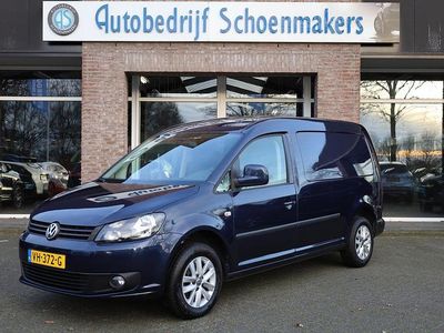 Blauw (metallic) Occasion 2014 VW Caddy Maxi MPV | € 6.895 (Duur)