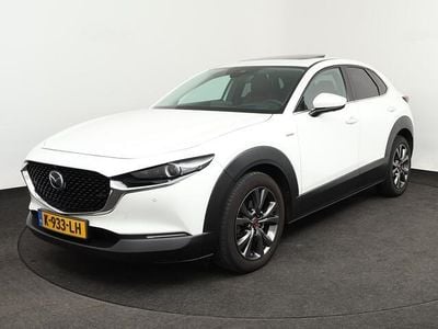 Snowflake white pearl (wit metallic) Occasion 2021 Mazda CX-30 Edition SUV | € 25.450 (Goede deal)