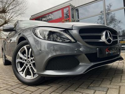 tweedehands Mercedes C180 AUT. *!* PANORAMADAK/ LED/ NAVI/ LEDER/ 74 DKM *!*