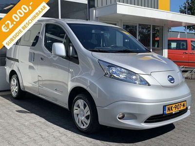 tweedehands Nissan e-NV200 80KW Evalia Connect Edition 7persoons Climate control Cruise control Navigatie Combi Personenbus Passenger Groepsvervoer Taxi Inclusief BTW en BPM !!