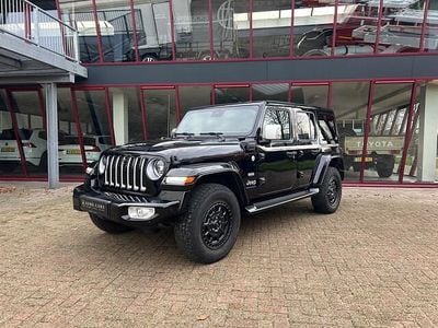 Occasion Jeep Wrangler Unlimited Sahara 381 PK (280 kW) 2023 Zwart SUV