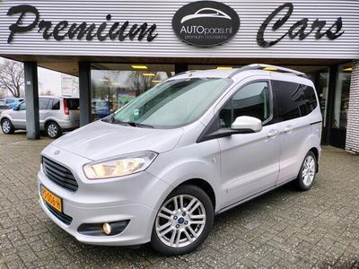 tweedehands Ford Tourneo Courier 1.0 101pk Titanium,nav,ecc,cruise,dubbel schuifdeur,stoelverw,