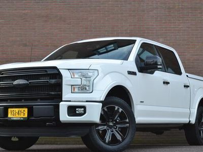 tweedehands Ford F-150 (usa)3.5 V6 Ecoboost LPG SuperCrew Platinum White & Black Leder, Pano, Trekh.