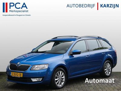 Blauw Gebruikt 2014 Skoda Octavia Business Line Stationwagen | € 9.450 (Iets duurder)