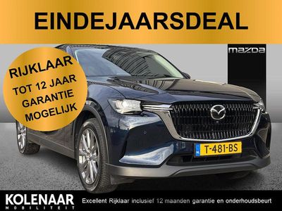 Deep crystal blue Gebruikt 2023 Mazda CX-60 Exclusive-Line SUV | € 36.895 (Eerlijke prijs)