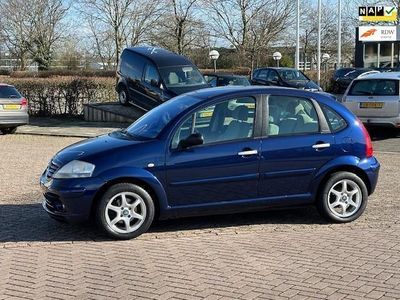 tweedehands Citroën C3 1.4i Exclusivebj.2003kleur:blauw5 deursclimate