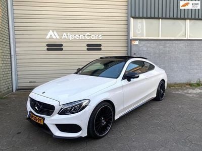 Occasion Mercedes C300 Prestige 245 PK (180 kW) 2016 Wit Coupé