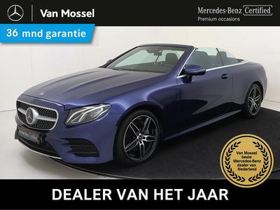 Occasion Mercedes E200 Sport Edition 197 PK (144 kW) 2020 Blauw Cabriolet