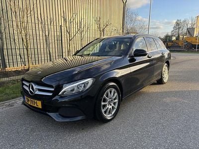 Occasion Mercedes C200 Premium 136 PK (100 kW) 2017 Zwart Stationwagen