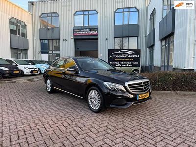 Zwart Occasion 2014 Mercedes C180 Prestige Sedan | € 14.995 (Eerlijke prijs)