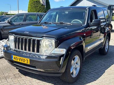 Zwart Gebruikt 2008 Jeep Cherokee Limited SUV | € 6.950