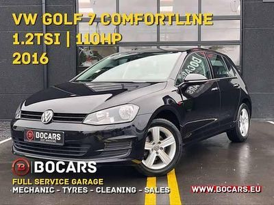 Zwart Occasion 2016 VW Golf Highline Sedan | € 15.700 (Eerlijke prijs)