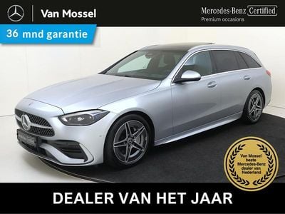 Grijs Occasion 2025 Mercedes C180 AMG line Stationwagen | € 45.945 (Eerlijke prijs)