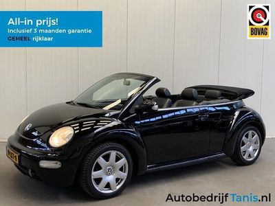 Zwart Gebruikt 2003 VW Beetle Highline Cabriolet | € 5.950