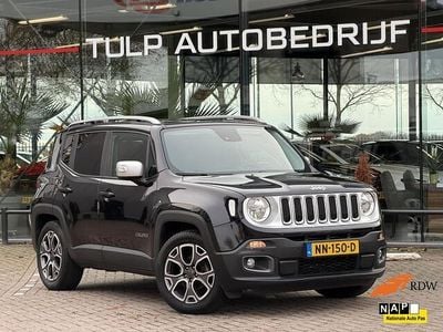 Zwart Gebruikt 2017 Jeep Renegade Limited SUV | € 17.949 (Eerlijke prijs)