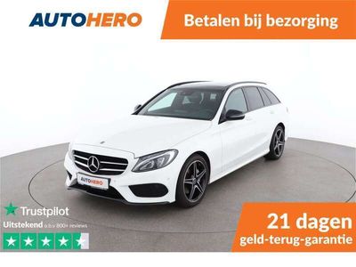 tweedehands Mercedes C180 Estate AMG Line 155PK | VZ45049 | Dealer Onderhoud