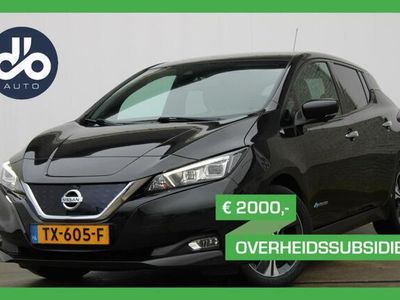 tweedehands Nissan Leaf Tekna 40 kWh ¤ 11.934 NA SUBSIDIE I XENON + LED I 360 CAMERA I STOF-LEER I ORG.NL + NAP