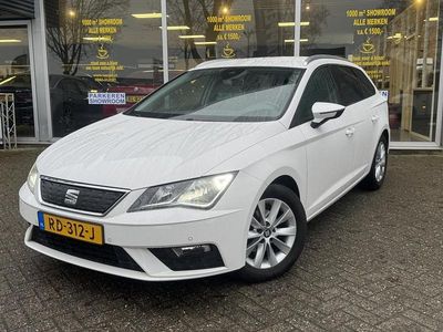 Occasion Seat Leon ST Business 116 PK (85 kW) 2018 Wit (metallic) Stationwagen