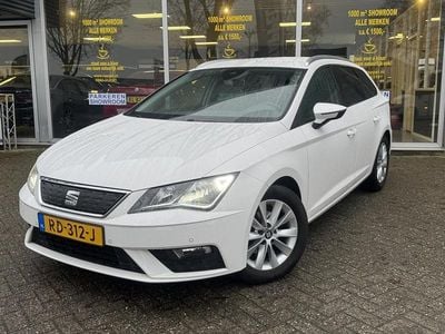 Wit (metallic) Occasion 2018 Seat Leon ST Business Stationwagen | € 14.850 (Eerlijke prijs)