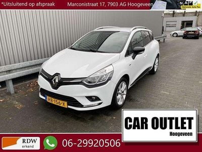 Wit Gebruikt 2017 Renault Clio GrandTour LIMITED Stationwagen | € 6.450 (Goede deal)