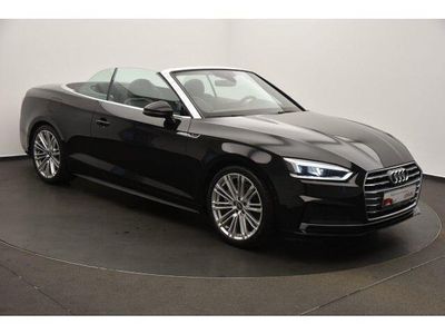 tweedehands Audi A5 Cabriolet 2.0 Tfsi (185kW/252pk) S-Tronic S-LINE ** LED, VOL-LEDER, VIRTUAL, STOEL VENT, NEKVERW. ** UNFALLFREI - GARANTIE ** ** INFORMEER OOK NAAR ONZE AANTREKKELIJKE FINANCIAL-LEASE TARIEVEN **