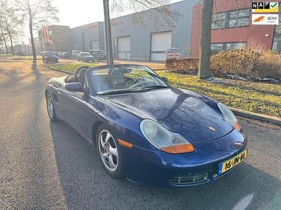 Occasion Porsche Boxster S 252 PK (185 kW) 2002 Blauw (metallic) Cabriolet