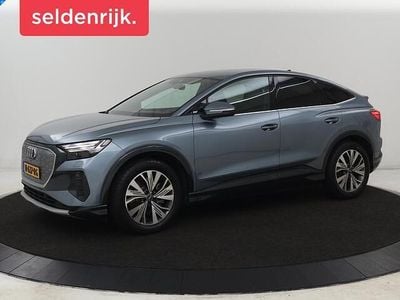 Blauw (metallic) Occasion 2021 Audi Q4 Sportback e-tron Advanced Plus SUV | € 22.900 (Super prijs)