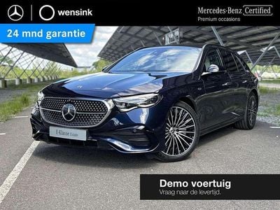 Blauw Gebruikt 2025 Mercedes E300 Sport Edition Stationwagen | € 89.900