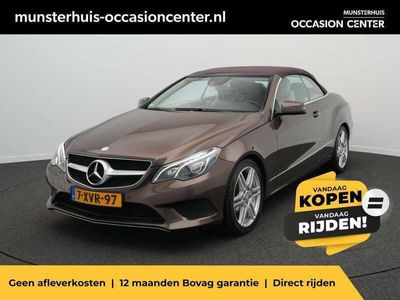 tweedehands Mercedes E200 Cabrio Prestige Automaat - All seasonbanden - Cabr