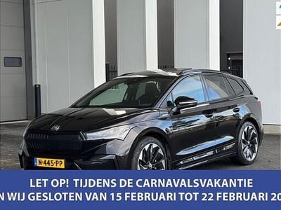 Zwart Occasion 2021 Skoda Enyaq iV SportLine SUV | € 21.945 (Goede deal)