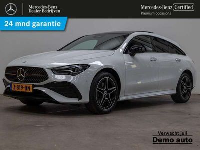 tweedehands Mercedes CLA250 Shooting Brake e AMG Line Premium | Panorama dak
