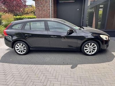 Zwart Gebruikt 2012 Volvo V60 Kinetic Stationwagen | € 6.000 (Super prijs)