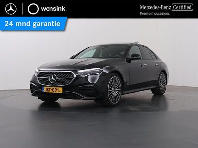 Zwart Gebruikt 2024 Mercedes E300 AMG line Sedan | € 65.850 (Duur)