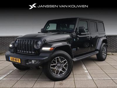 Occasion Jeep Wrangler Unlimited 80th Anniversary 2021 Zwart SUV