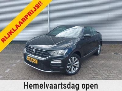 Occasion VW T-Roc Cabriolet Style 112 PK (82 kW) 2021 Zwart Cabriolet