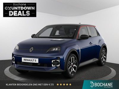 Bleu nocturne / noir etoilé (blauw mica) Nieuw 2025 Renault R5 Techno Hatchback | € 31.440 (Iets duurder)
