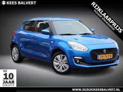 Occasion Suzuki Swift 90 PK (66 kW) 2019 Blauw (metallic) Hatchback