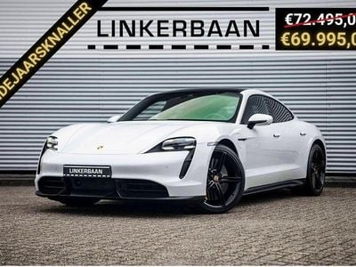 Wit Gebruikt 2020 Porsche Taycan Turbo S Sedan | € 69.995