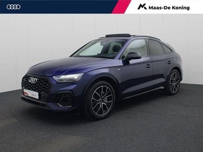 Blauw Occasion 2021 Audi Q5 Sportback S-Line SUV | € 43.880 (Super prijs)