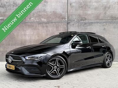 Occasion Mercedes CLA200 Shooting Brake Premium Plus 163 PK (119 kW) 2021 Zwart Stationwagen