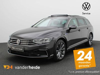 tweedehands VW Passat Variant 1.4 TSI PHEV GTE 218PK DSG Panoramadak, standkachel, winterpakket, elek. achterklep, 18'' lichtmetaal