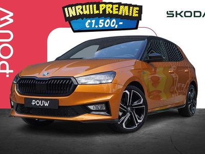 Oranje Nieuw 2025 Skoda Fabia Monte Carlo Hatchback | € 33.650 (Eerlijke prijs)