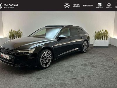 Metallic mythical black (0e) Occasion 2025 Audi A6 Competition Stationwagen | € 63.700 (Iets duurder)