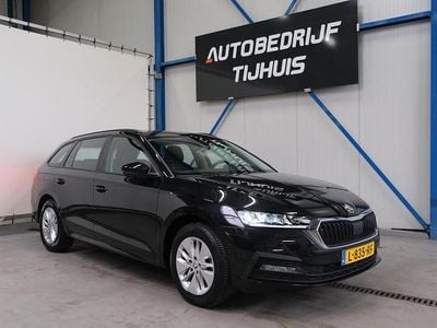 Occasion Skoda Octavia Business Line 2021 Zwart (metallic) Stationwagen