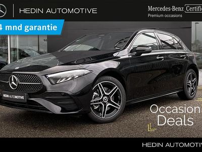 Zwart Occasion 2025 Mercedes A250 AMG line Hatchback | € 37.900 (Eerlijke prijs)