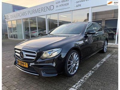 Zwart (metallic) Occasion 2016 Mercedes E350 Prestige Sedan | € 29.950 (Duur)
