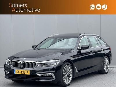 Zwart Gebruikt 2018 BMW 520 Executive Stationwagen | € 22.950 (Eerlijke prijs)